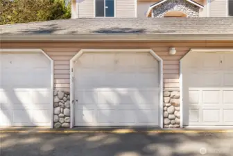One car garage & storage