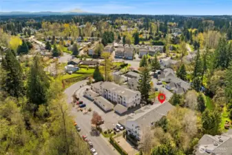 Close to it all yet all the way removed!