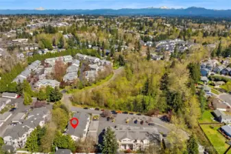 Close to it all yet all the way removed!