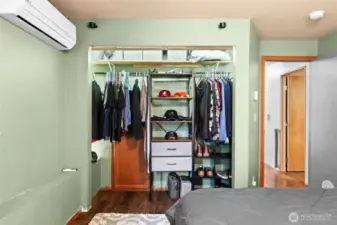 Primary Closet Lower Level