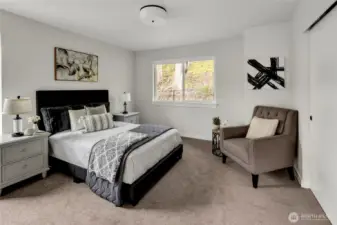 Third floor bedroom (model home lot 24)