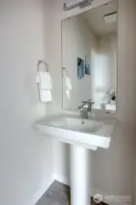 Powder room (model home lot 24)