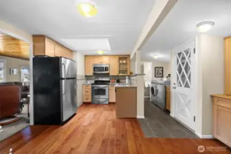 This functional home offers the ease of main-level living with everything within reach. Beautiful hard-surface flooring is not only easy to maintain but also built to stand the test of time.