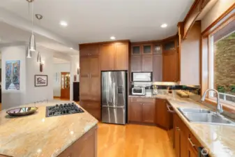 High quality cabinetry and appliances