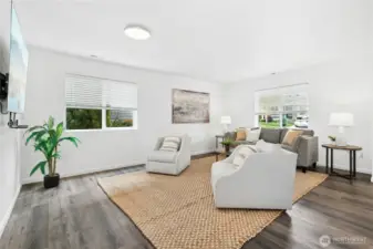 Extra large family room