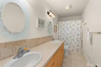 Upstairs bath
