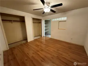 Primary Bedroom with two large closets and a 5 piece master bath