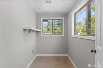 Utility room with lots of light!!
