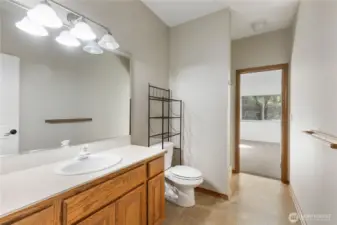 Fourth bath is accessible from the Rec/Room and bar area as well as the Junior suite.