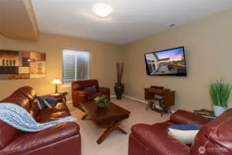 Great Room - Media area