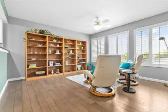 Great room to kitchen
