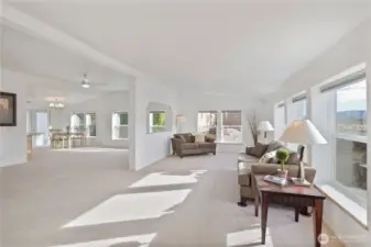 Windows galore for bright & natural light to come through!