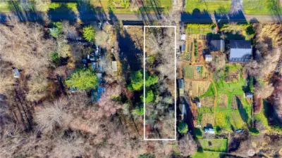 Large, nearly double the size of most local lots in Point Roberts