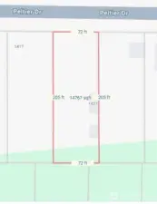 Lot size is 14,767 Square Feet - Zoned RR2