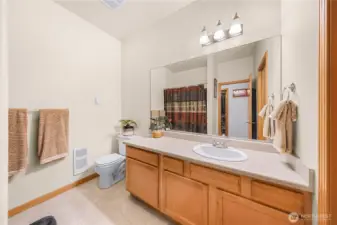 FULL bathroom attached to suite