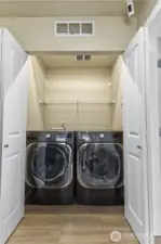 Washer & Dryer located on 2nd floor.  W/D not included in sale