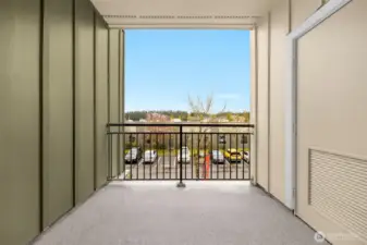 Private deck offering a peaceful spot to relax and enjoy the outdoors.