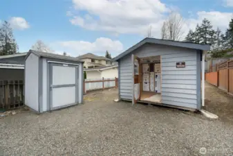 2 Storage Sheds