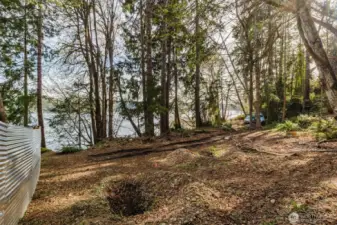 2nd perk hole and showing filtered view of the water.