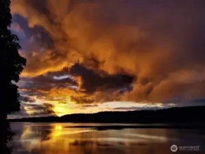 Seller photo: Storm coming in.