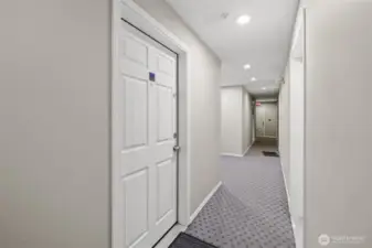 #208 upper floor entry