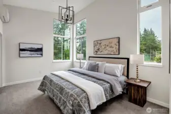Vaulted ceilings