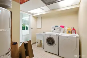 Basement Utility Room