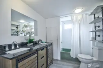 Remodeled bathroom