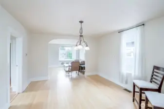 Updated vinyl plank flooring downstairs