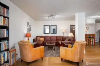 Homeowners Association has a social room available for residents to use.
