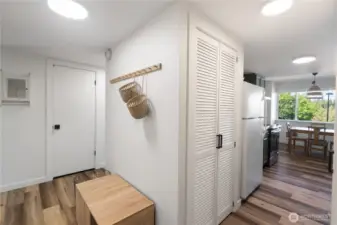 Entry & Storage closets