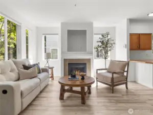 Living room area.