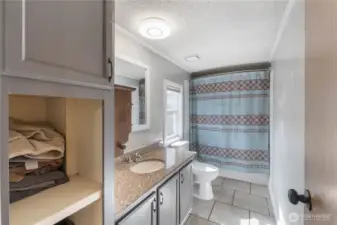 Primary bathroom.