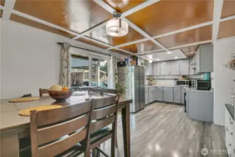 Dining and Kitchen area.