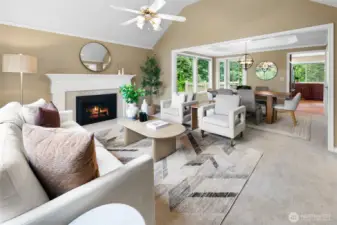 Light-filled living room with large windows and territorial views.