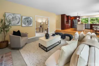 Main-floor den ideal for remote work or study.