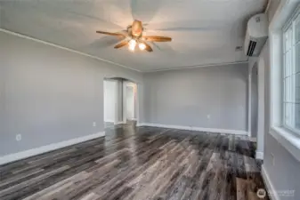 From inside the living room