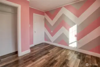 Downstairs bedroom to the left