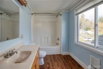 Primary bath upstairs