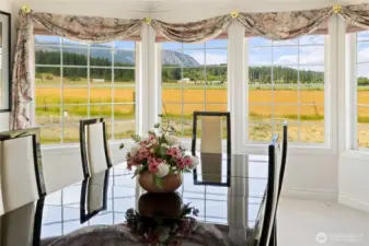 Grid windows frame the Peoh Point views