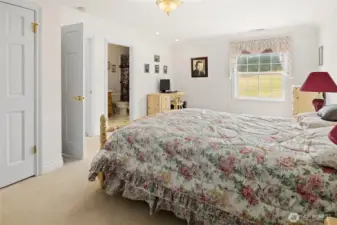 Bedroom with full bath