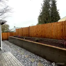 Gardening Box in back