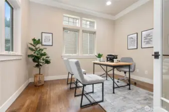 Main floor office