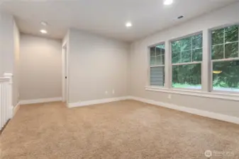 Second floor landing bonus / tv area