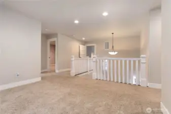 Second floor landing bonus / tv area