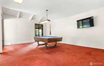 Clubhouse w/ Pool table