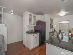 Kitchen detail with new counter tops