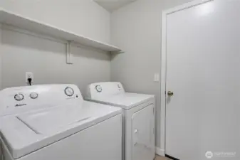 Washer and Dryer Included