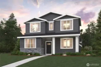 pic is not of actual home