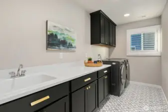 Upstairs Utility/Laundry room